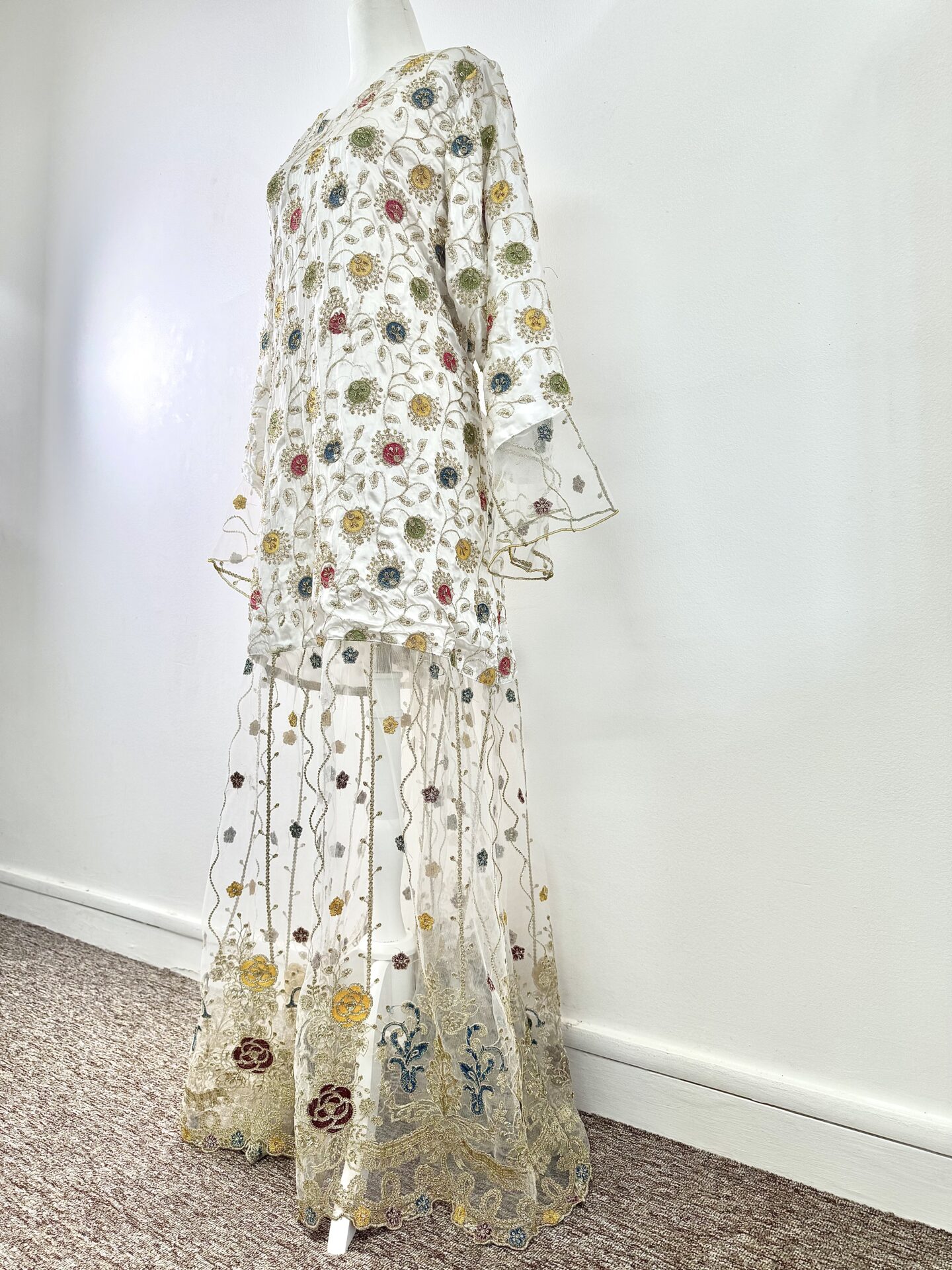 Abaya multicolore